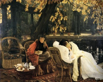 A Convalescent James Jacques Joseph Tissot Oil Paintings
